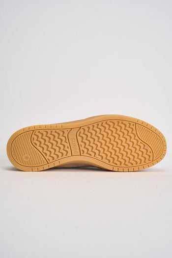 Sneakers donna in suede sabbia - 8