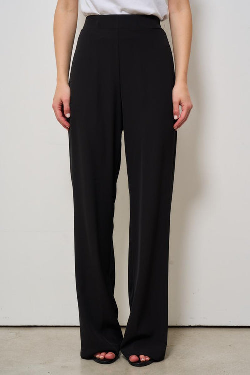 Pantalone donna a palazzo nero