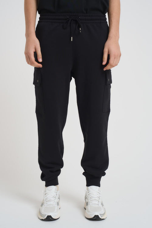 Pantalone uomo tuta nero