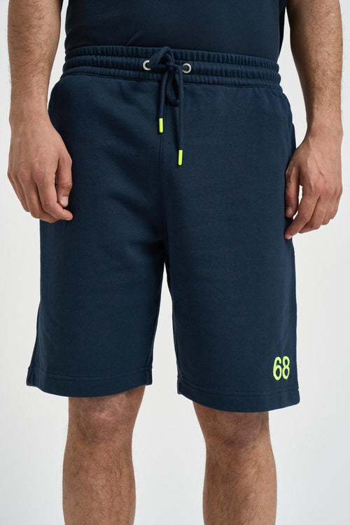 Bermuda uomo tuta blu