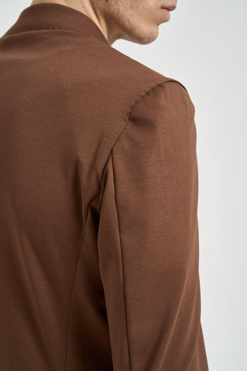 Giacca uomo doppiopetto tabacco - 5