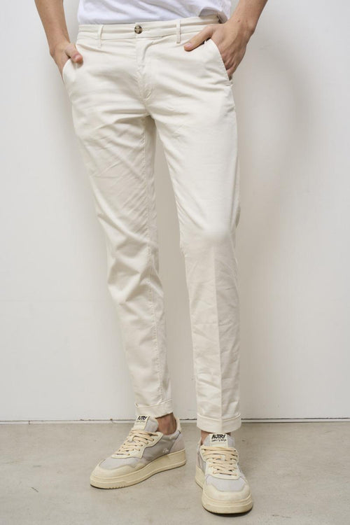 Pantalone uomo chino burro - 2