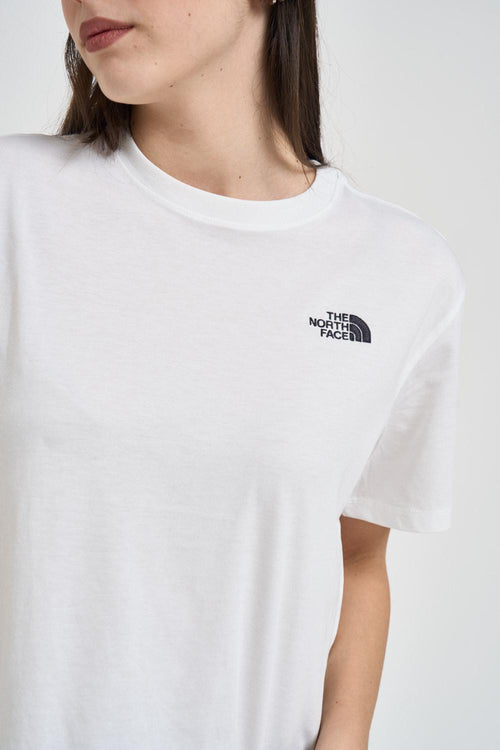 T-shirt donna regular girocollo bianca - 2