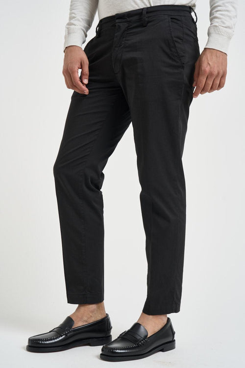 Pantalone uomo slim fit nero - 2