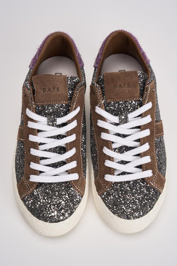 Sneakers donna Hill Low Calf glitter multicolor - 6