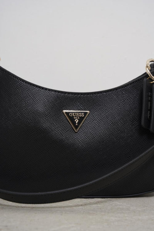 Black women's shoulder bag - 2