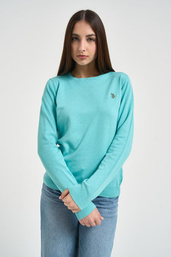 Maglia donna girocollo tiffany - 3