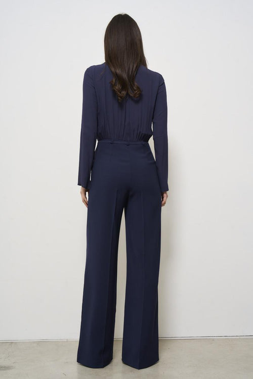 Tuta donna elegante blu - 2