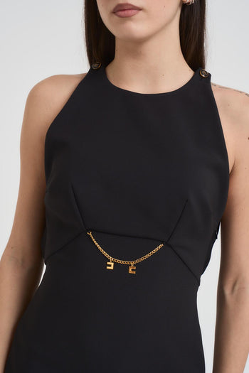 Abito donna smanicato nero - 3