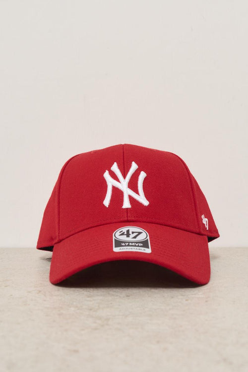 New York Yankees Red Snapback Cap Men