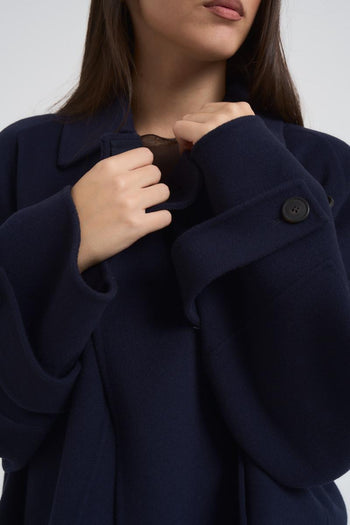 Cappotto Carella donna blu - 5