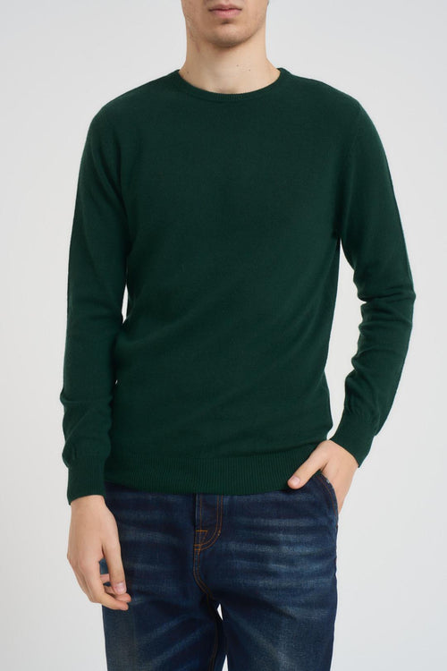 Maglia uomo girocollo verde