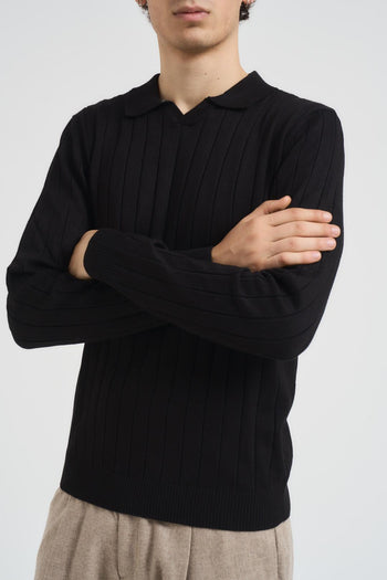 Polo uomo nera - 4
