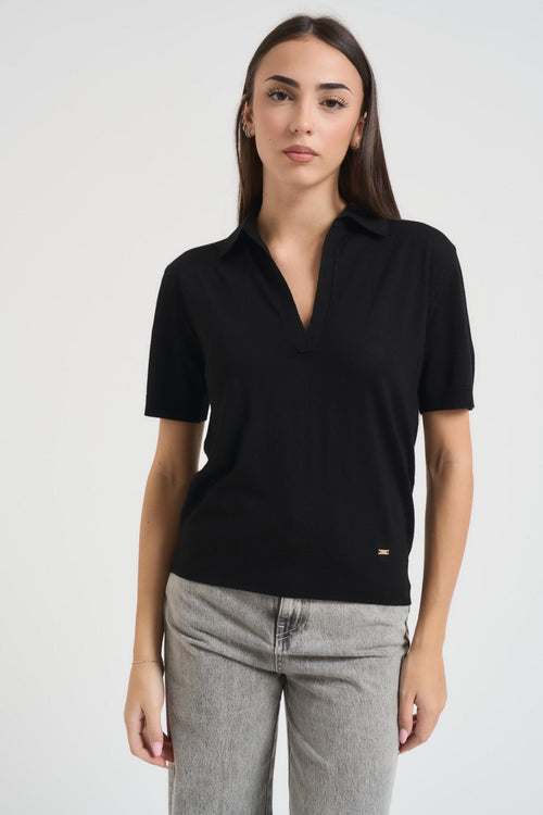 Polo donna nera - 2
