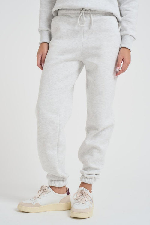 Pantalone tuta jogger donna grigio chiaro - 2