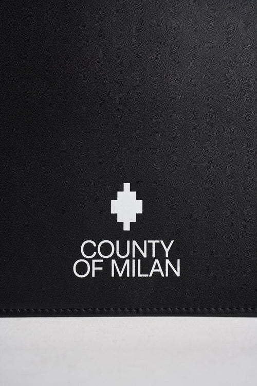 Pochette uomo con stampa nera - 2