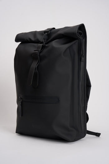 Zaino nero impermeabile uomo - 4