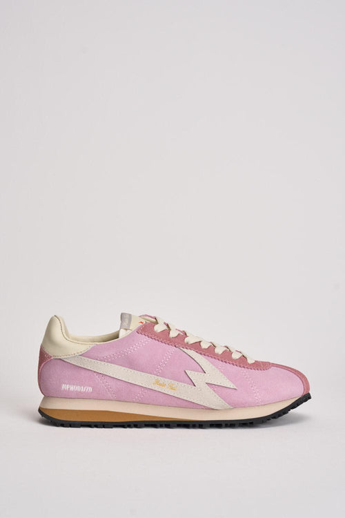 Sneakers donna rosa e bianca