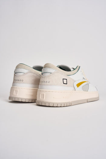 Sneakers uomo Torneo bianca e verde - 3