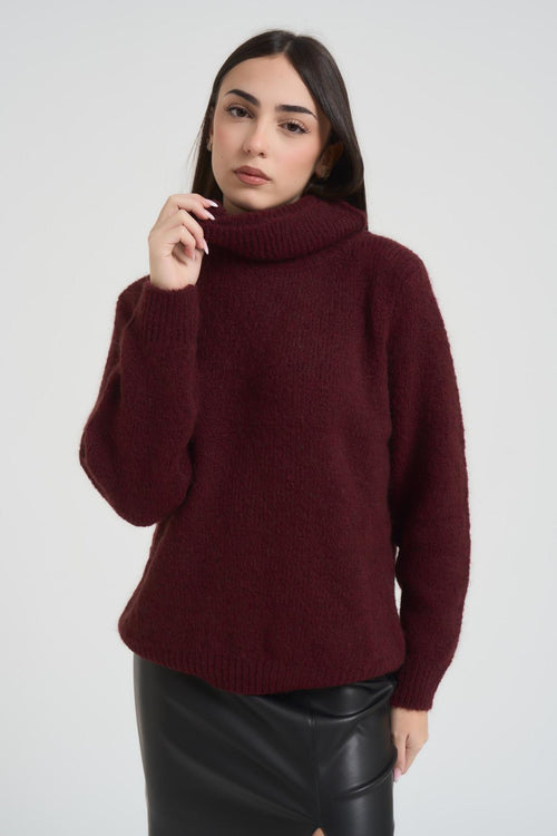 Dolcevita donna over bordeaux - 2