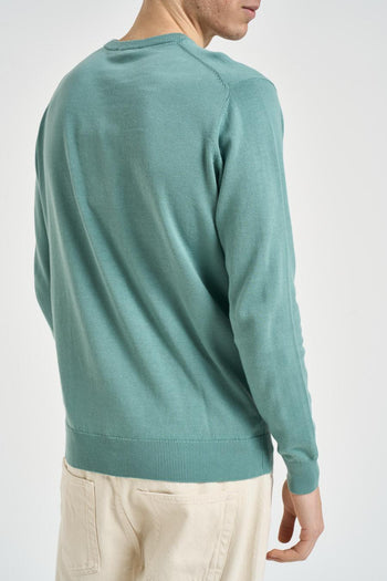 Maglia uomo girocollo menta - 4