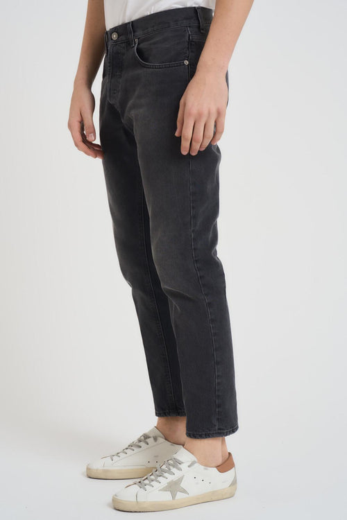 Jeans uomo slim fit grigio scuro - 2
