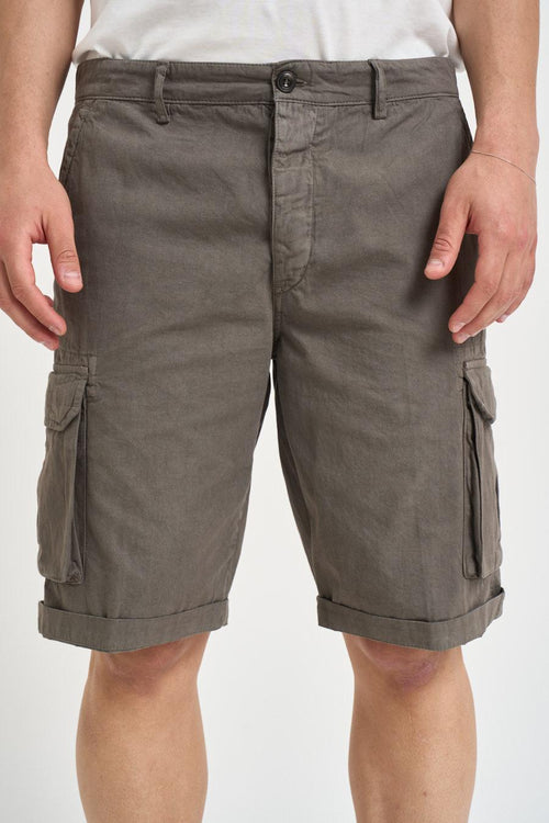 Bermuda cargo uomo antracite