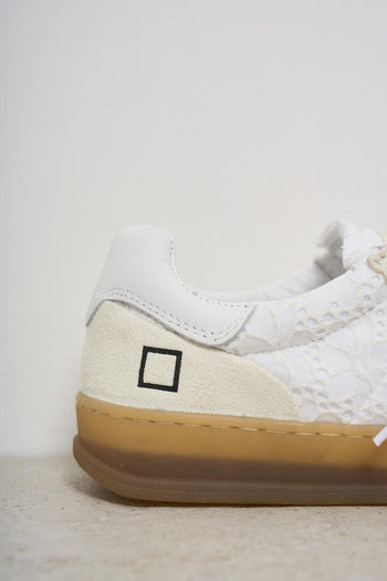 Women's Sporty White Sneakers - 3