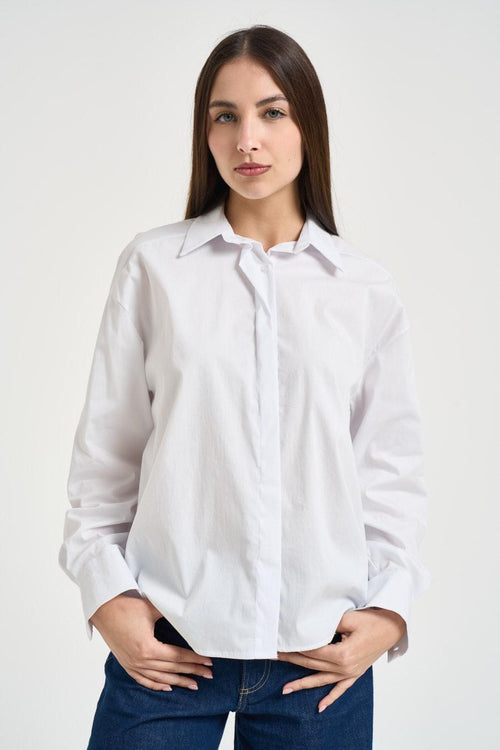 Camicia donna bianca