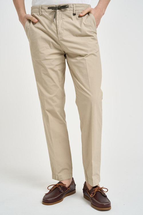 Pantalone uomo chino beige