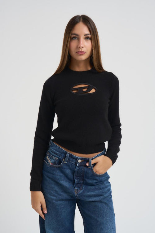 Maglia donna M-areesa slim nera - 1
