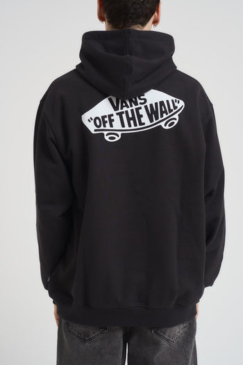 Felpa uomo con cappuccio nera - 4