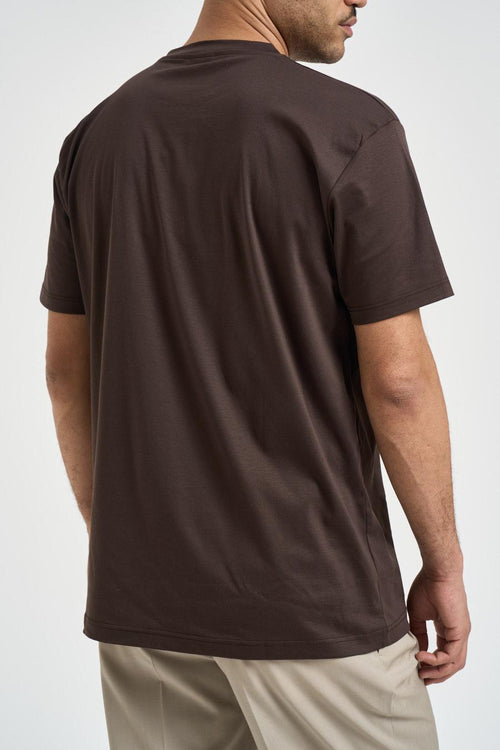 T-shirt uomo girocollo moro - 2