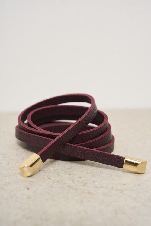 Cintura donna bordeaux - 2