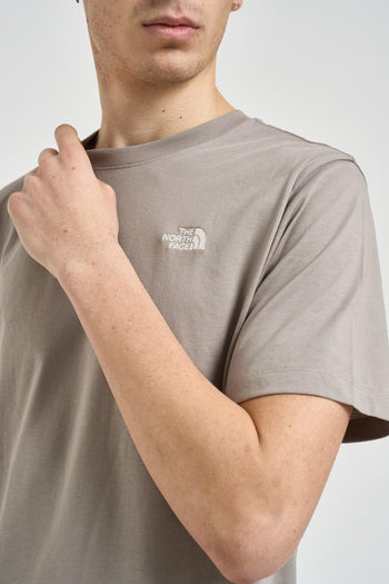 T-shirt uomo girocollo tortora - 3