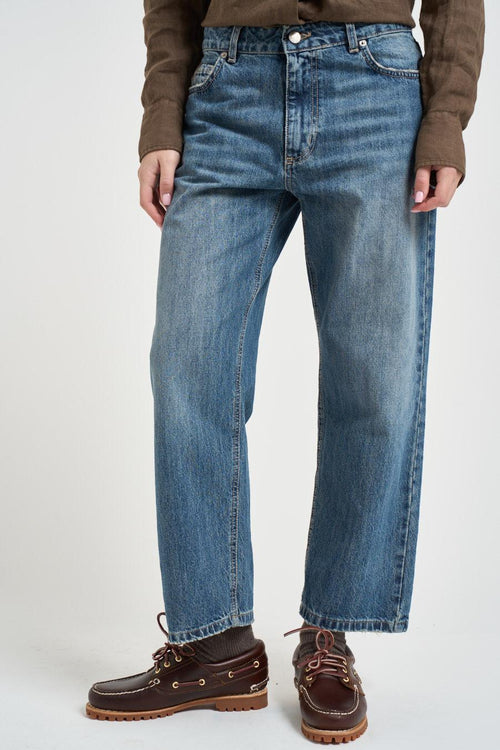 Jeans donna Frida in denim blu - 2