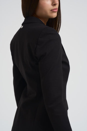 Giacca donna monopetto nera - 6