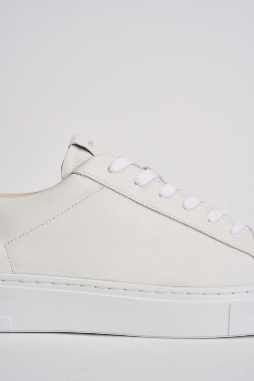 Sneakers uomo in pelle bianche - 2