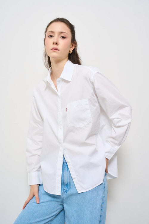 Camicia donna bianca Harlie Boyfriend