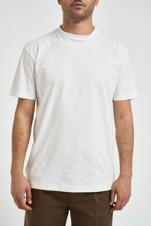 T-shirt uomo girocollo bianca