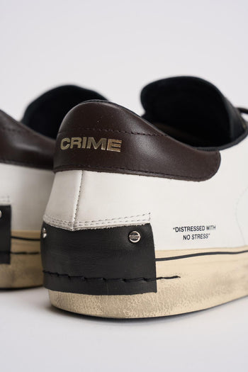 Sneakers uomo nera effetto vintage - 7