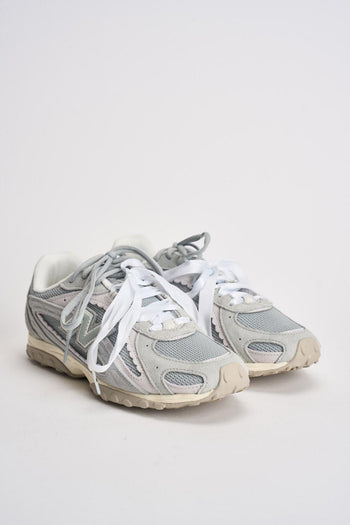 Sneakers donna 204L in suede grigia - 3