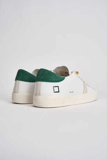 Sneakers uomo Hill Low bianca e verde - 7