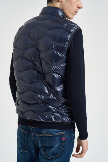 Giubbotto uomo smanicato blu - 4