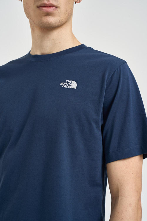 T-shirt uomo girocollo blu - 2