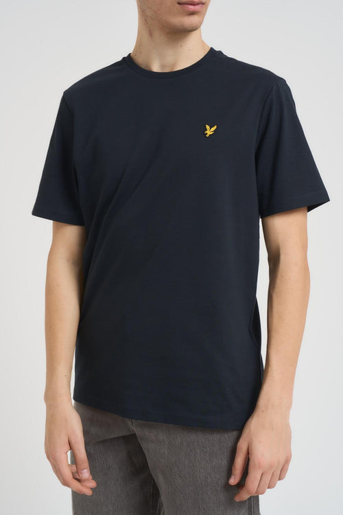 T-shirt uomo girocollo blu