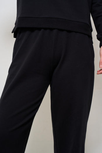 Pantalone donna gamba dritta nero - 7
