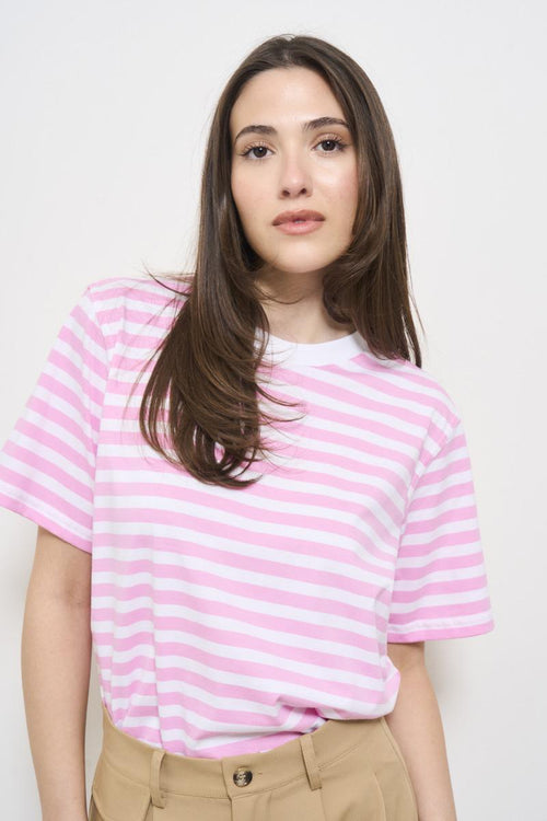 Women's striped t-shirt