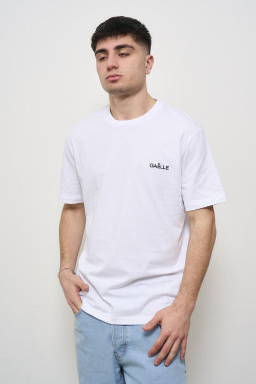 T-shirt uomo girocollo bianca - 2