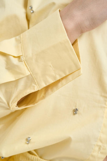 Completo donna con strass giallo - 4